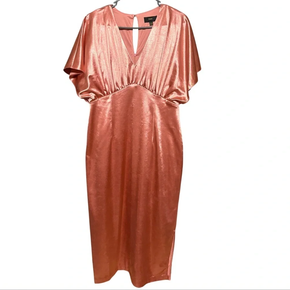 Maia | Dresses | Maiaelegant Rose Gold Dress Sz 8 | Poshmark Maia | Dresses | Maiaelegant Rose Gold Dress Sz 8 | Poshmark